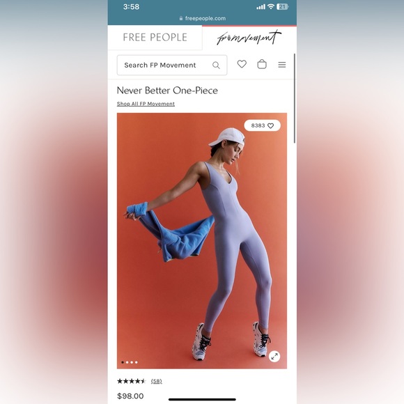 NWT FP Movement Never Better onesie 🧘‍♀️ - Picture 3 of 3